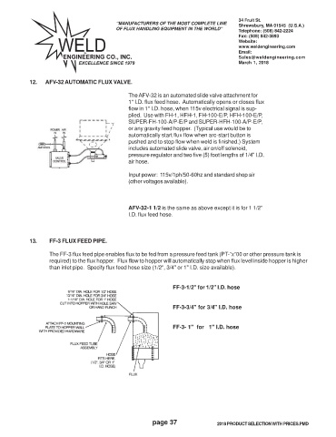 Page 44 - Weld Engineering Product Selection Pages